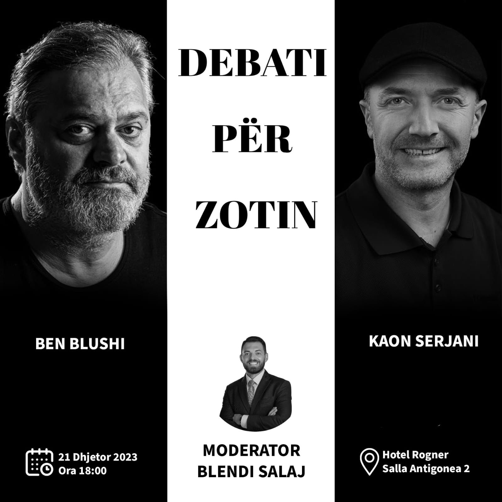 21 dhjetor 2023: Debati për Zotin – Rezervoni vendin tuaj!