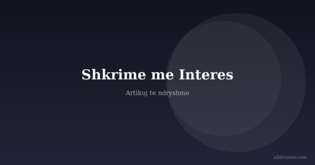 Shkrime - albkristian.com